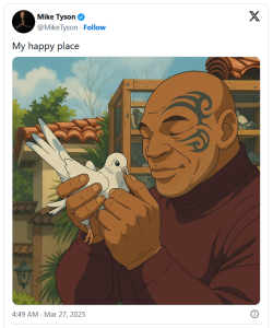 Myke Tyson Ghibli Style